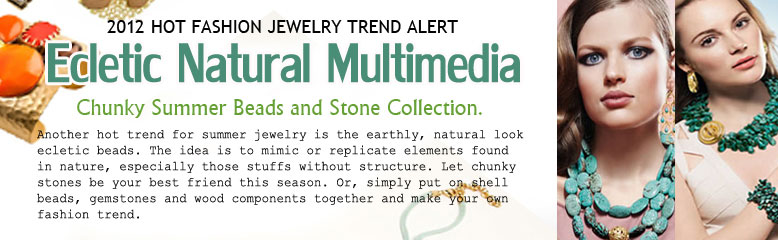 Ecletic Natural multimedia Beads