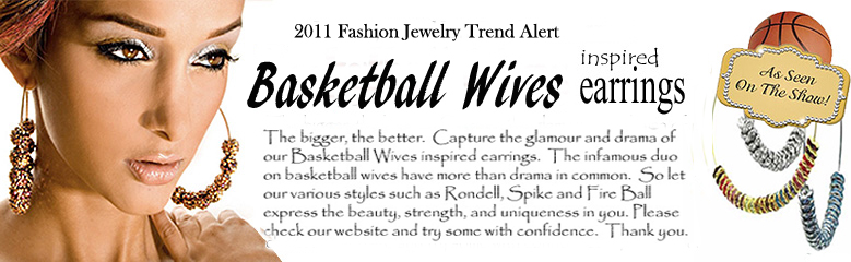 Basketball Wives Inspired Earrings