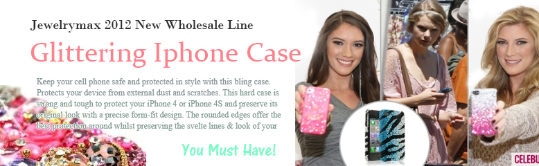 Glittering Apple Iphone Case