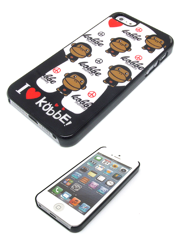 I LOVE KOBBE THEME BY BATHING APE HARD CASE FOR CELL PHONE CASE - HARD CASE FOR IPHONE 5