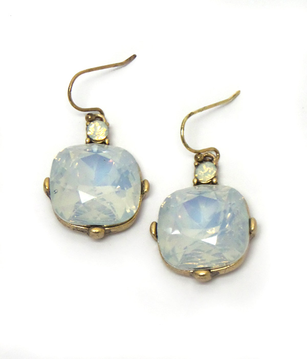 CATHERINE POPESCO iNSPIRED OPAL CRYSTALS EARRING
