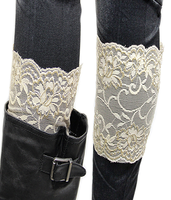 LACE BOOT TOPPERS 