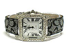 DESIGNER STYLE CRYSTAL FACE WATCH