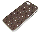 CRYSTAL GRID PATTERN ON CELLPHONE CASE - HARD CASE FOR IPHONE 5