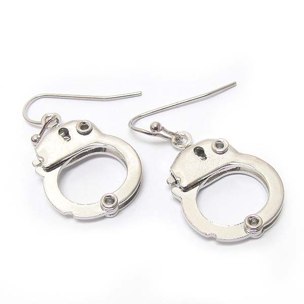 PREMIER ELECTRO PLATING HANDCUFF EARRING