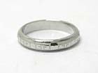 PATTERN ENGRAVED SIME METAL RING