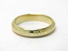 PATTERN ENGRAVED SIME METAL RING
