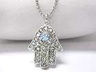 CRYSTAL GUARDIAN PALM PEANDANT NECKALCE