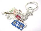 MULTI MIXED MUSIC THEME KEY CHAIN CHARM