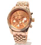 STAINLESS STEEL BAND BOY FRIEND WATCH - MICHAEL KORS INSPIRED 