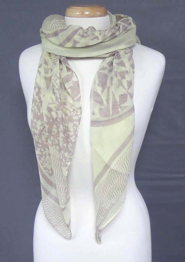 SOFT ABSTRACT PAINT SCARF