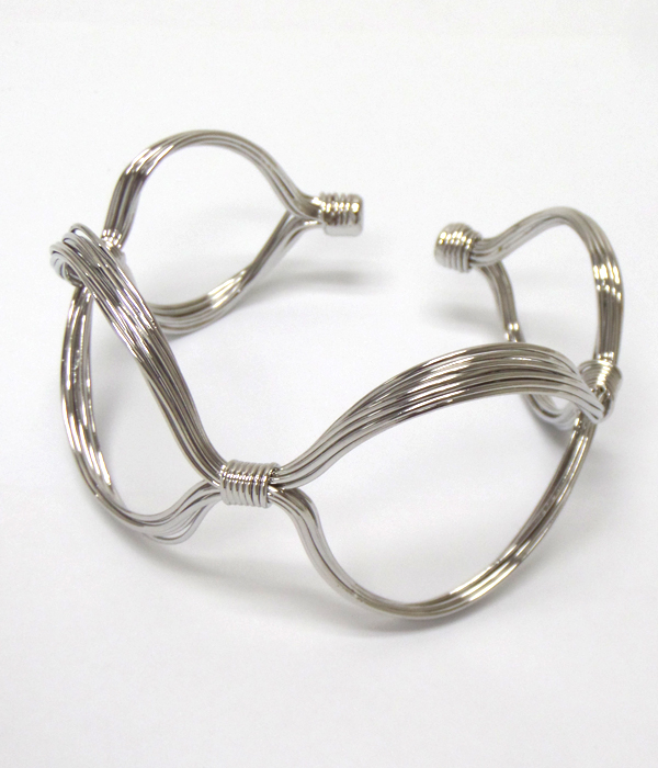 ELECTRO PLATING WIRE ARM CUFF BAND