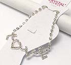RHINESTONE LOVE THEME ANKLET