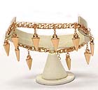 MULTI SPIKE DROP ANKLET