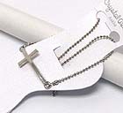 PLAIN SIDE CROSS ANKLET