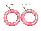 ACRYL DONUT EARRING 