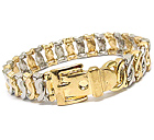 METAL BELT STRETCH BRACELET