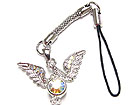 CRYSTAL EAGLE CELL PHONE CHARM