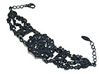 VICTORIAN STYLE CRYSTAL DETAIL CASTING BRACELET