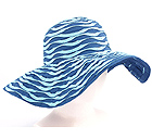 STRAW AND FABRIC MIX SUPER FLOPPY BRIM HAT