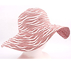 STRAW AND FABRIC MIX SUPER FLOPPY BRIM HAT