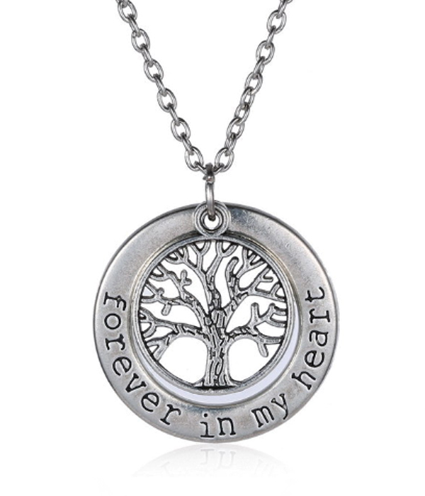 TREE OF LIFE NECKLACE - FOREVER IN MY HEART