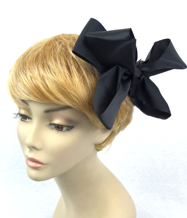 SOLID LARGE HAIR BOW