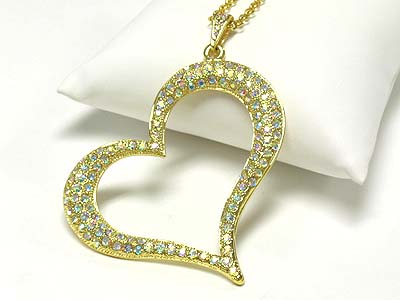  Costume Jewelry on N1249gdab 61719 Wholesale Costume Jewelry Extra Large Crystal Open
