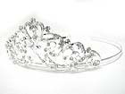 RHINESTONE CROWN TIARA