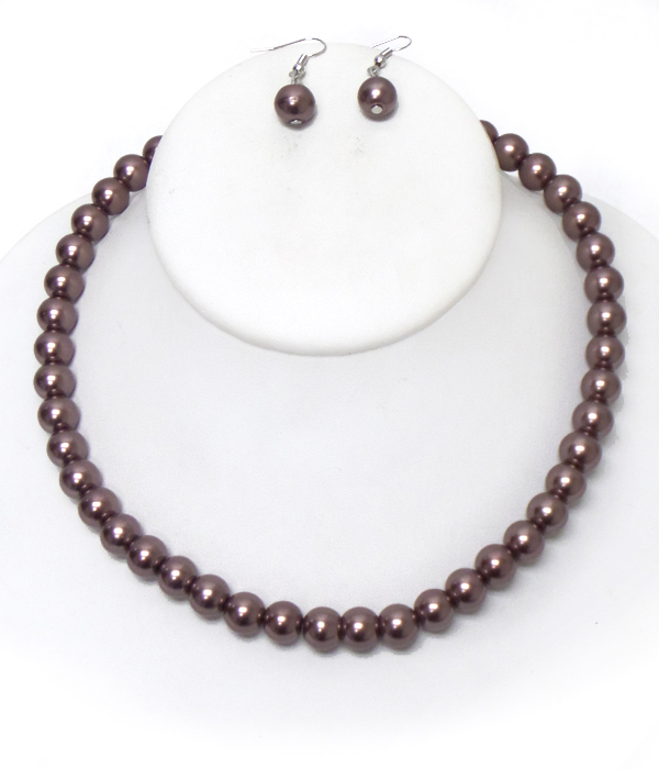 PEARL CHAINNECKLACE SET 