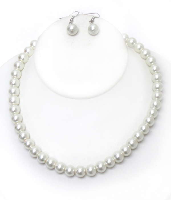 PEARL CHAINNECKLACE SET 