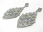 AUSTRIAN CRYSTAL STUD CASCADE DROP EARRING