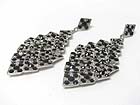AUSTRIAN CRYSTAL STUD CASCADE DROP EARRING