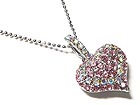 CRYSTAL HEART NECKLACE