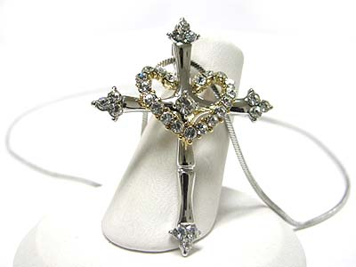Wholesale Body Jewelry Minimum on E1245cl 72462 Wholesale Costume Jewelry White Gold Plating Cross And