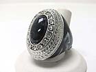 CRYSTAL AND FILIGREE METAL ENGRAVING ACRYL OVAL RING?