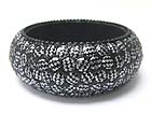 GLITTERING SURFACE DECO FASHION BANGLE