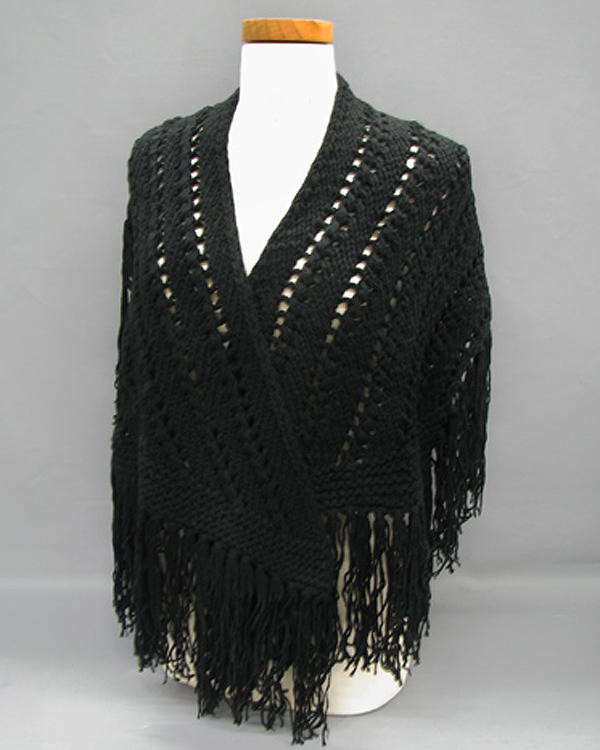 KNIT AND CROCHET HANDMADE SHAWL AND STOLES