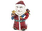 CHRISTMAS THEME CRYSTAL DECO SANTA JEWELRY BOX