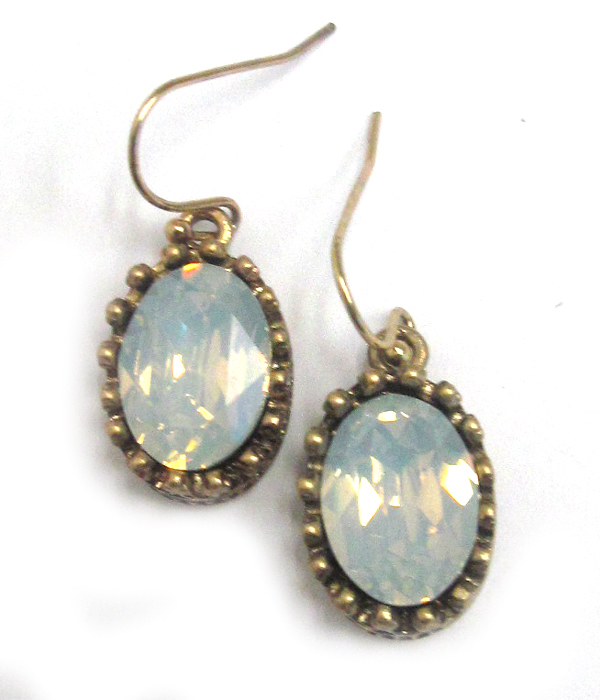 CATHERINE POPESCO INSPIRED OPAL CRYSTALS EARRINGS