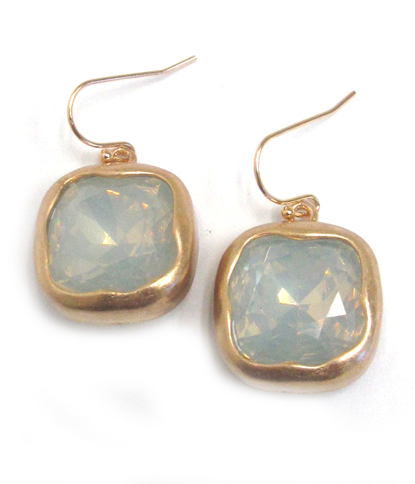 CATHERINE POPESCO INSPIRED OPAL CRYSTALS EARRINGS 