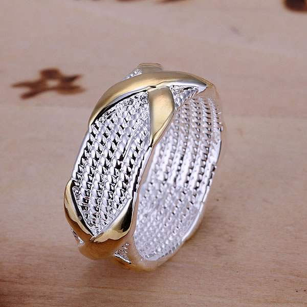 925 STERLING SILVER PLATED RING