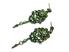 AUSTRIAN CRYSTAL FLOWER DROP EARRING