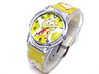KIDS ACRYLIC JELLY WATCH - PIG