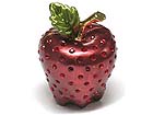 CRYSTAL STONE PAVED APPLE JEWELRY BOX 