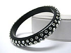 CRYSTAL STUD ACRYL BANGLE