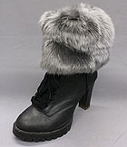  A PAIR OF 100% POLYESTER SOLID COLOR BOOTS TOPPER
