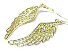STAL STUD ANGEL WING EARRING 