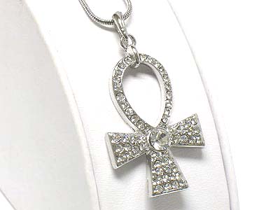 Wholesale Jewelry Shop on E1257sl 121921 Wholesale Costume Jewelry Crystal Egyptian Cross