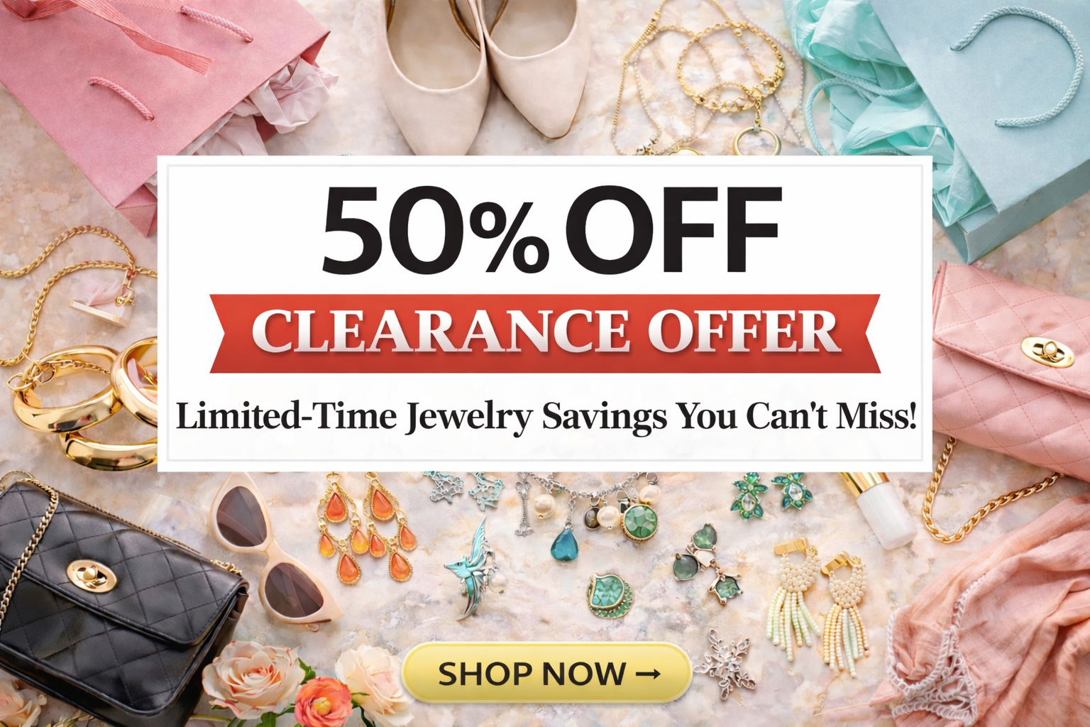 Classic High Polish Finish Jewelry Collection